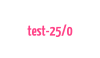 Towar testowy [025]